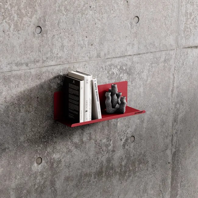 Półka wisząca JOANNE 400 mm, Modern: czerwona