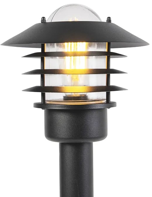 Zewnetrzna Nowoczesna lampa zewnętrzna czarna 100 cm IP44 - Prato Nowoczesny Oswietlenie zewnetrzne