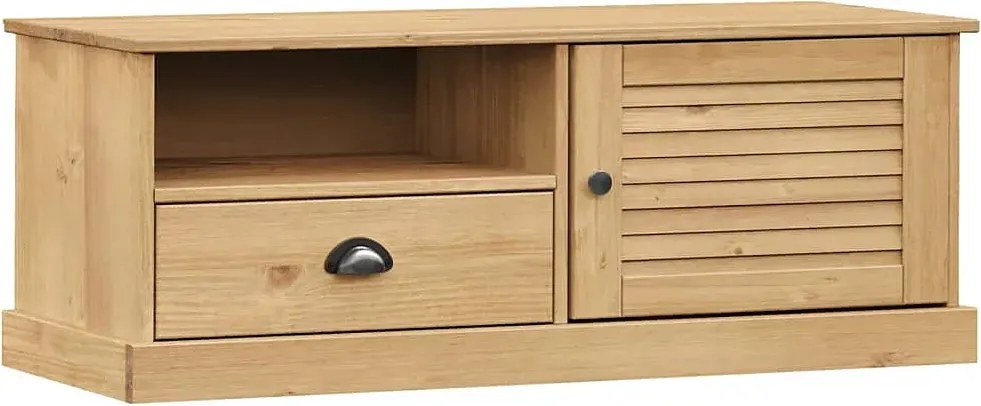 Sosnowa klasyczna szafka pod TV N2-Z57