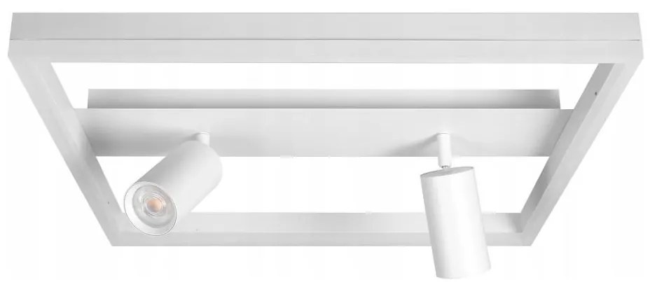 Oprawa sufitowa LED/38W/230V + 2xGU10/30W biała