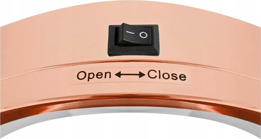 Lusterko Do Makijażu PREMIUM Kosmetyczne POWIĘKSZAJĄCE 10X Podświetlane LED