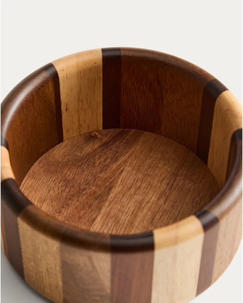 Drewniana miska do serwowania w naturalnym kolorze Nover – Kave Home