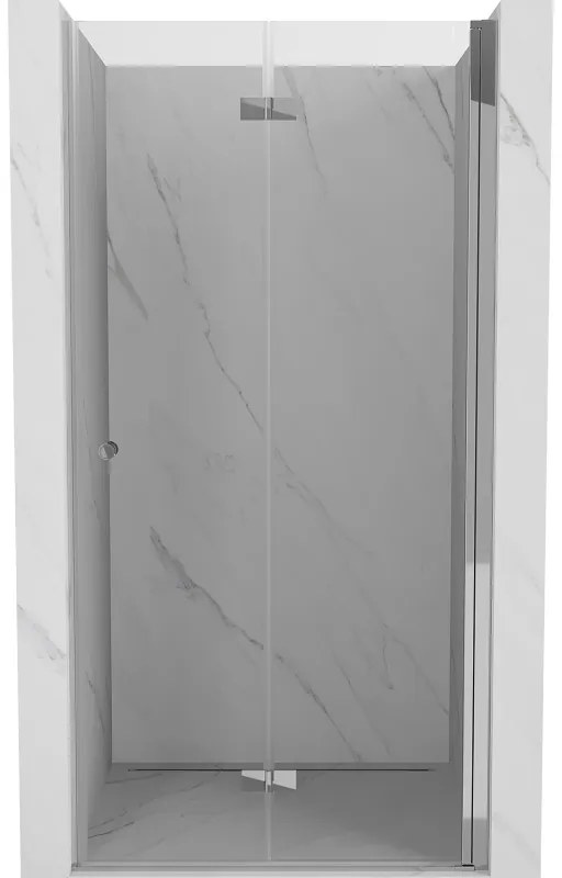 Mexen Mist-F drzwi prysznicowe składane prawe 65 cm, transparent, chrom - 8A6-065-000-01-00-P