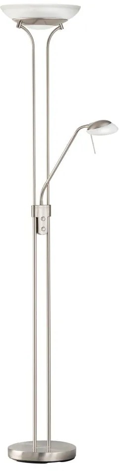 Lampa stojąca LED ze ściemniaczem w kolorze srebra (wysokość 182 cm) Pool – Fischer & Honsel
