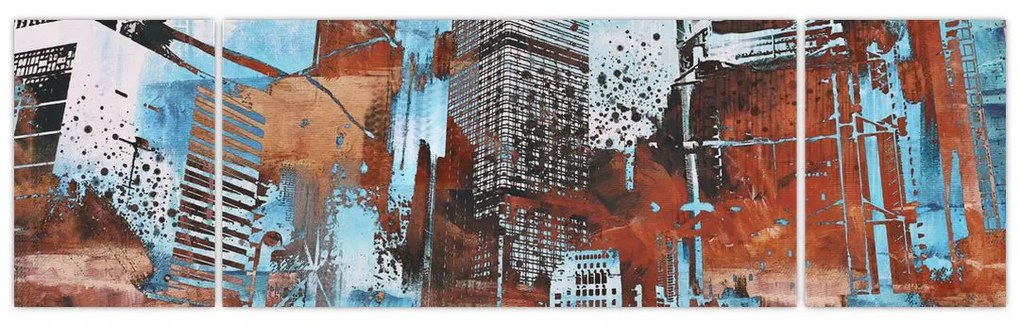 Obraz - Wieżowce (170x50 cm)