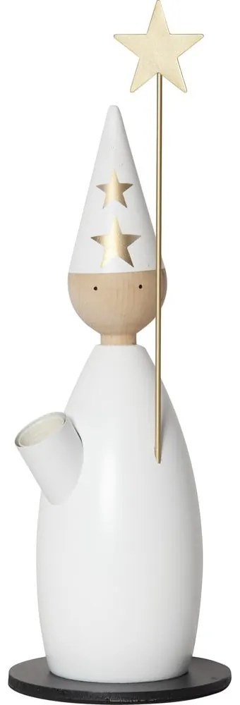 Biała dekoracja świetlna ze świątecznym motywem ø 12 cm Lucia Classic – Star Trading