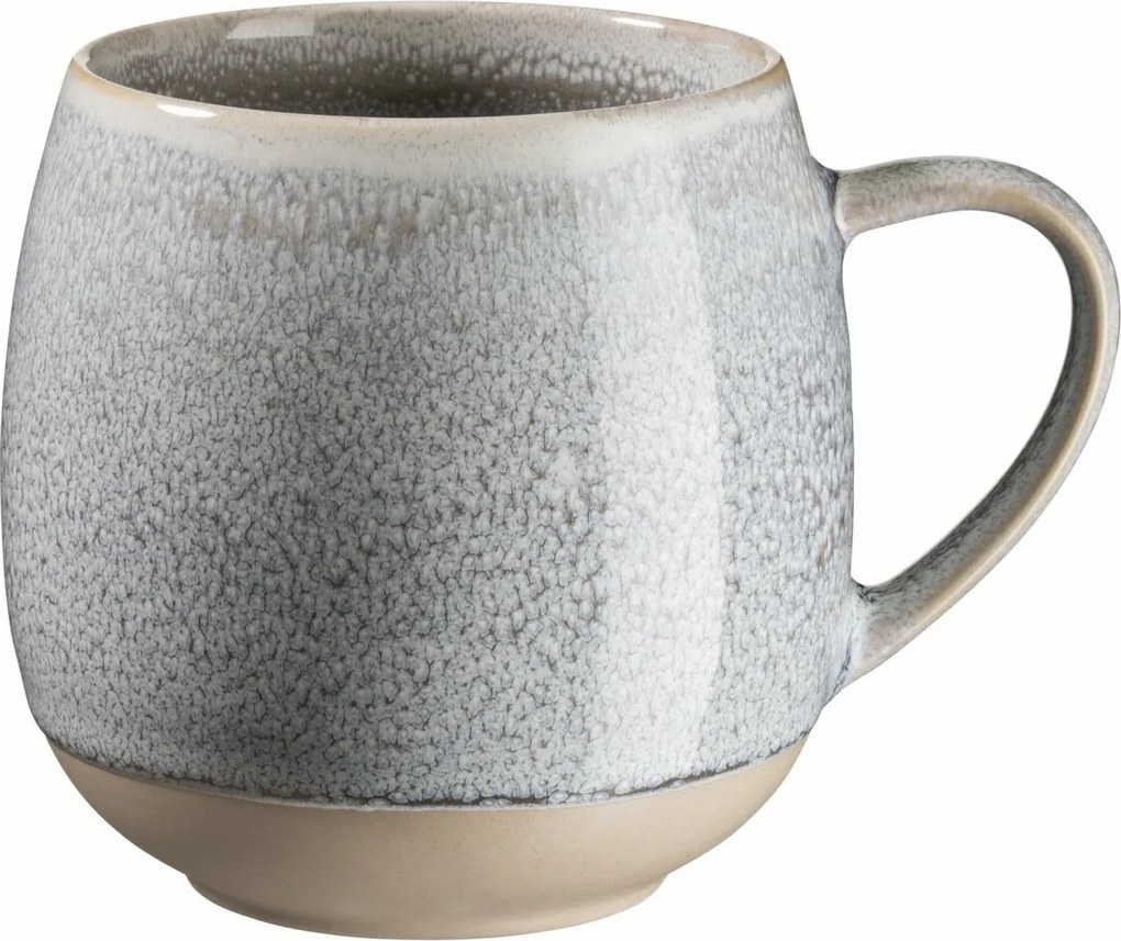 Zestaw 4 kubków AQUATA – 355 ml, szary, 355 ml