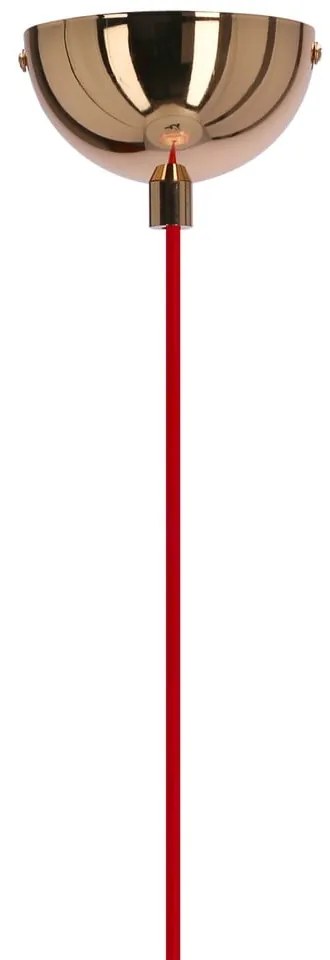 Różowa lampa wisząca z ceramicznym kloszem Sewilla – Candellux Lighting