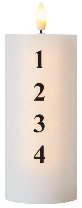 Świeczka LED na baterie (wysokość 15 cm) Sille Advent – Sirius