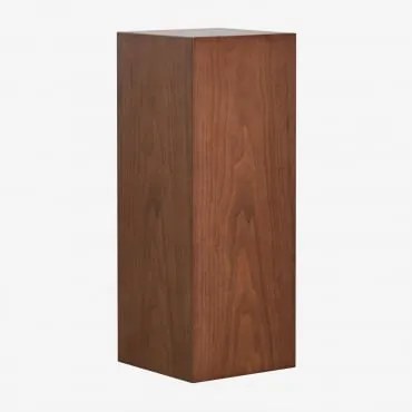 Kwadratowy Postument 25x25 Cm Z Mdf Fleuri Wenge - Sklum