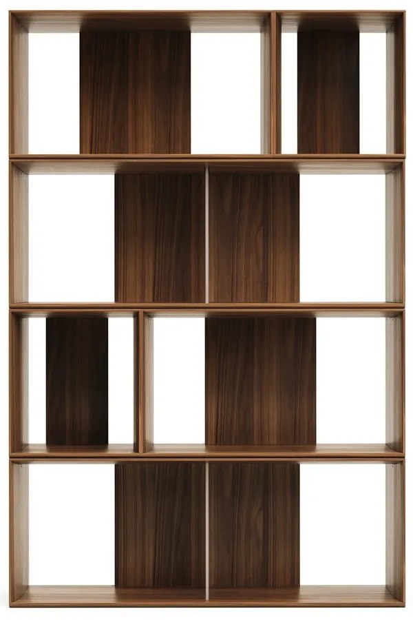 Modułowy system półek w dekorze orzecha 6 szt. 101x152 cm Litto – Kave Home