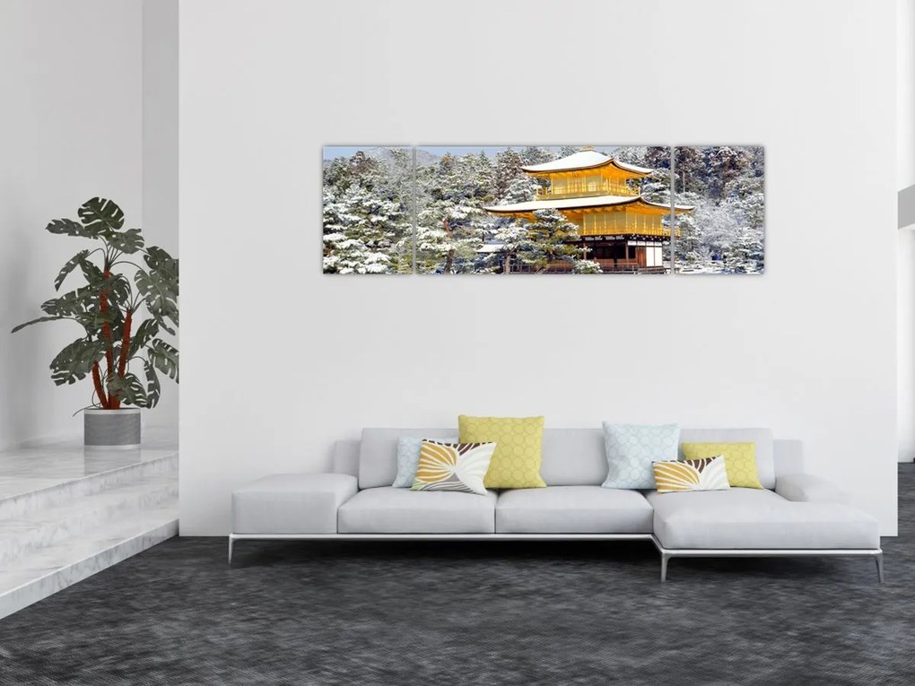 Obraz - Kinkakuji, Japonia (170x50 cm)