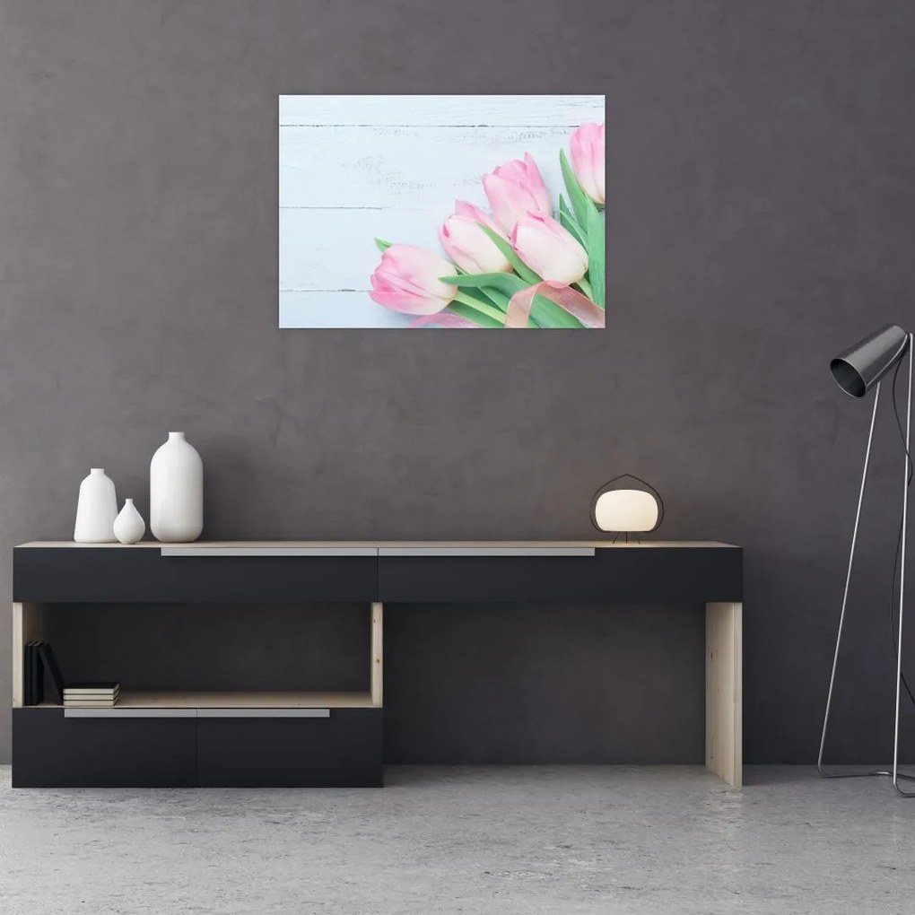 Zdjęcie - Bukiet tulipanów (70x50 cm)