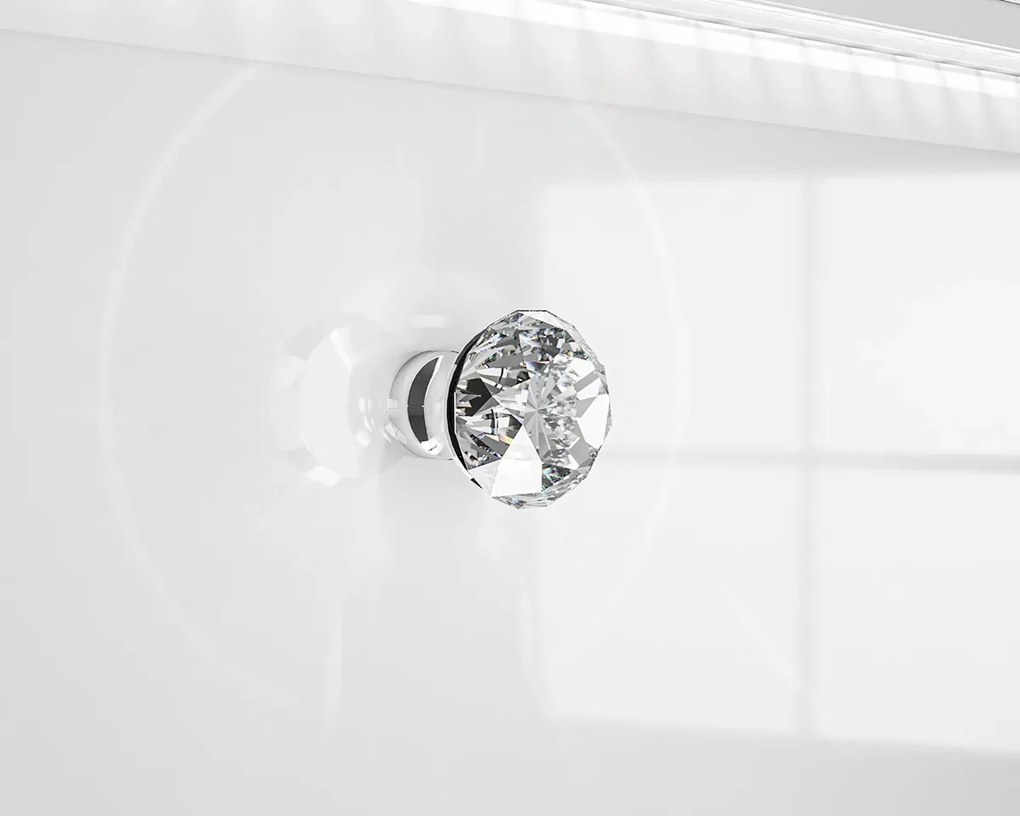 Komoda BLANC 02 2D3S 160 biały połysk ML MEBLE