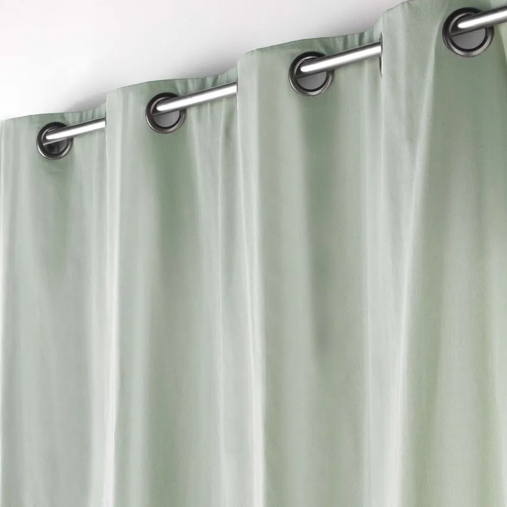 Jasnozielona zasłona 135x180 cm Twily – douceur d'intérieur