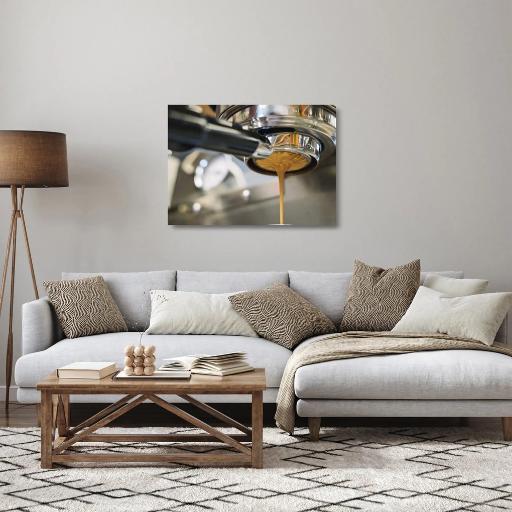 Obraz na szkle - espresso (70x50 cm)