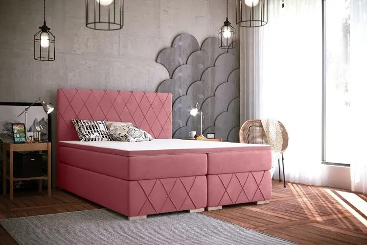 Pojedyncze łóżko boxspring Elise 80x200 - 32 kolory