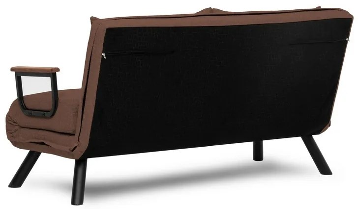 Sofa rozkładana Sando 2 jasny brąz