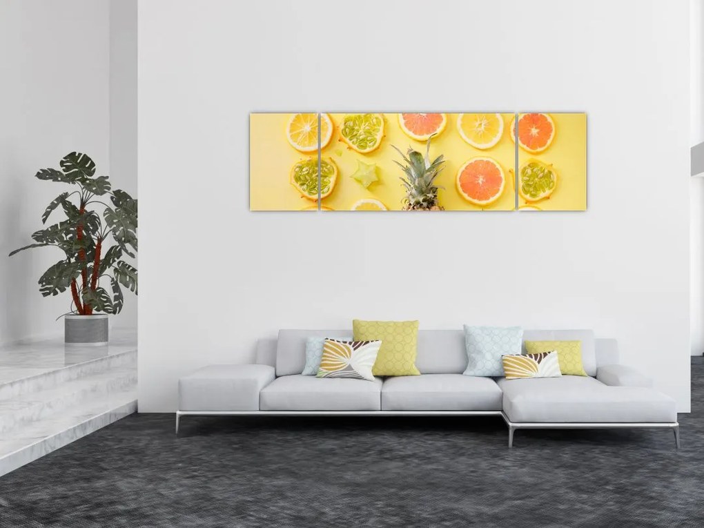 Obraz owoców (170x50 cm)