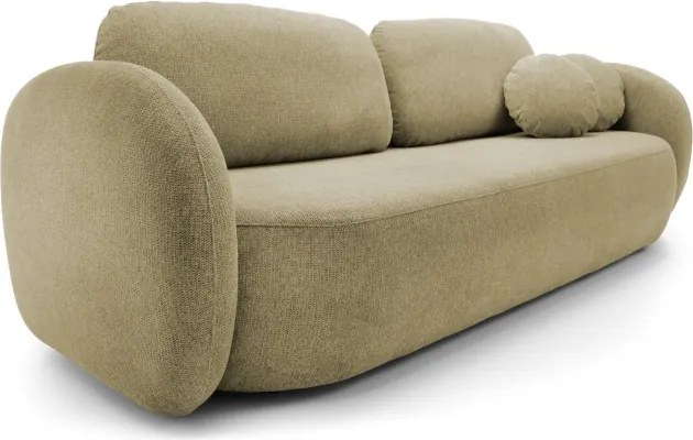 Sofa OLIO z funkcja spania i pojemnikiem OLIWKOWY ARAGON 35