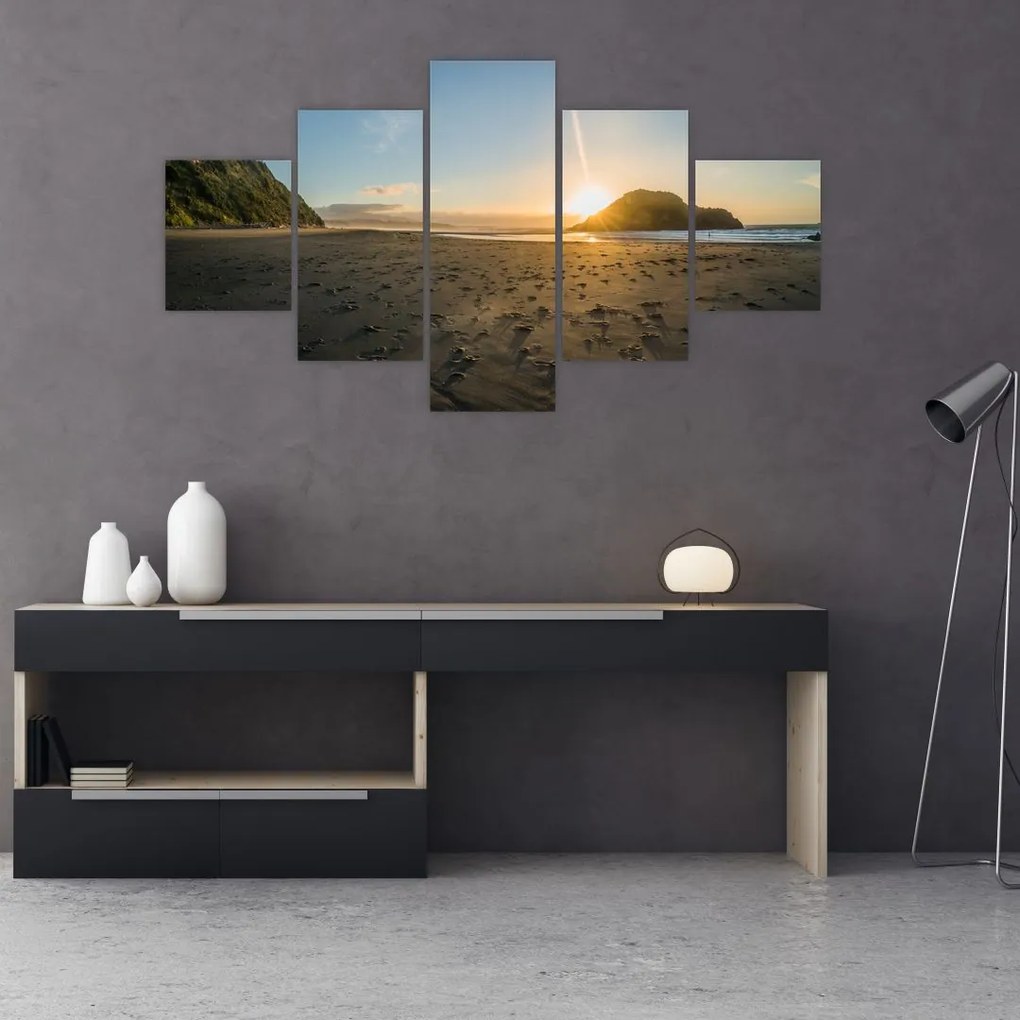 Obraz plaży (125x70 cm)