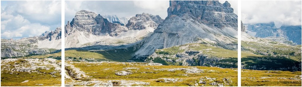 Obraz - Włoskie Dolomity (170x50 cm)