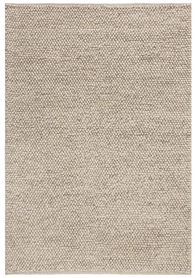 Jasnoszary dywan z mieszanki wełny tkany ręcznie 80x150 cm Minerals – Flair Rugs