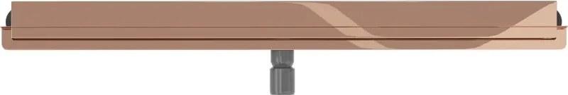 Mexen Flat Wall odpływ liniowy ścienny 2w1 100 cm, różowe złoto - 1630100