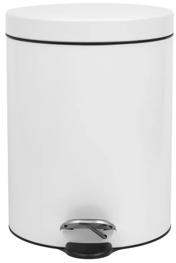 Alda Kosz na śmieci z pedałem Soft Close FreedomFresh 5 l, biały, 5 l