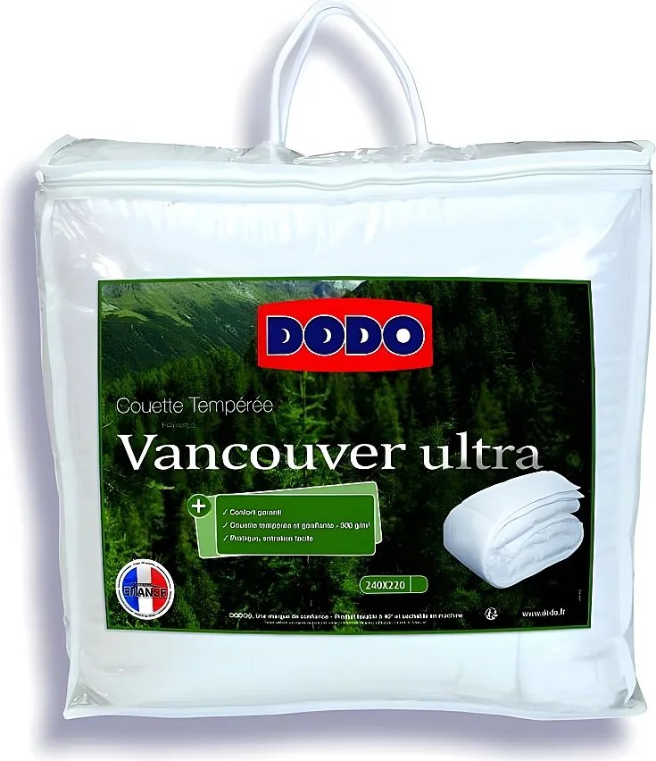 Ciepły kołdra Vancouver Ultra - 220 x 240 cm - 300g/m² - Biały