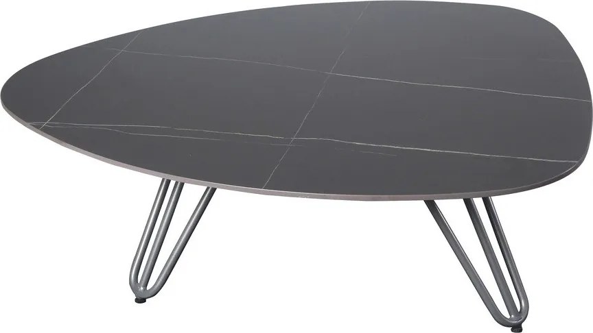 Stolik ogrodowy z kamiennym blatem 88x110 cm Alina – Garden Pleasure