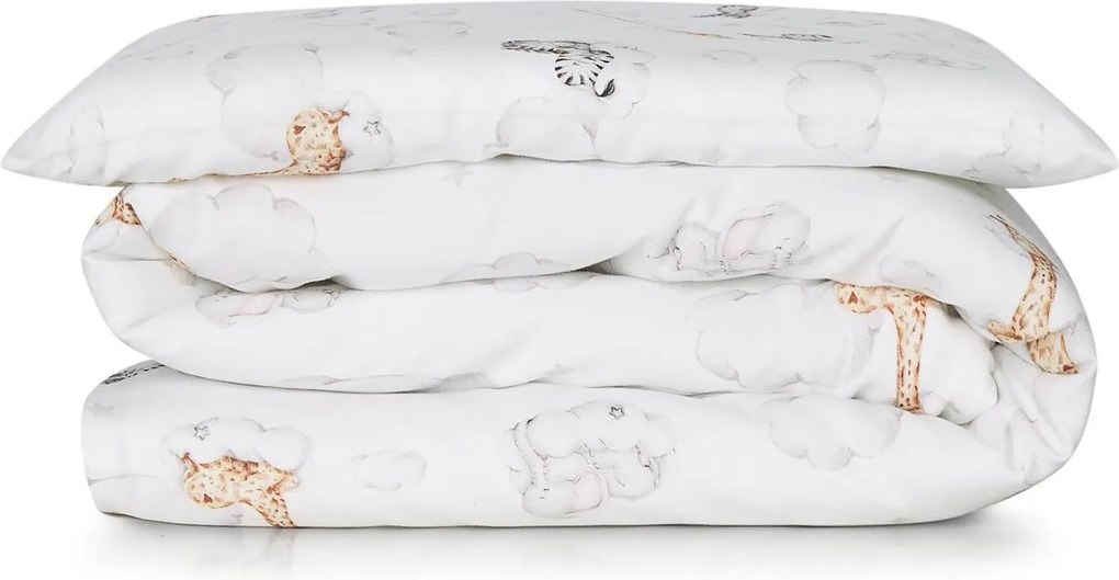 Pościel dziecięca do łóżeczka z motywem safari 100x135cm