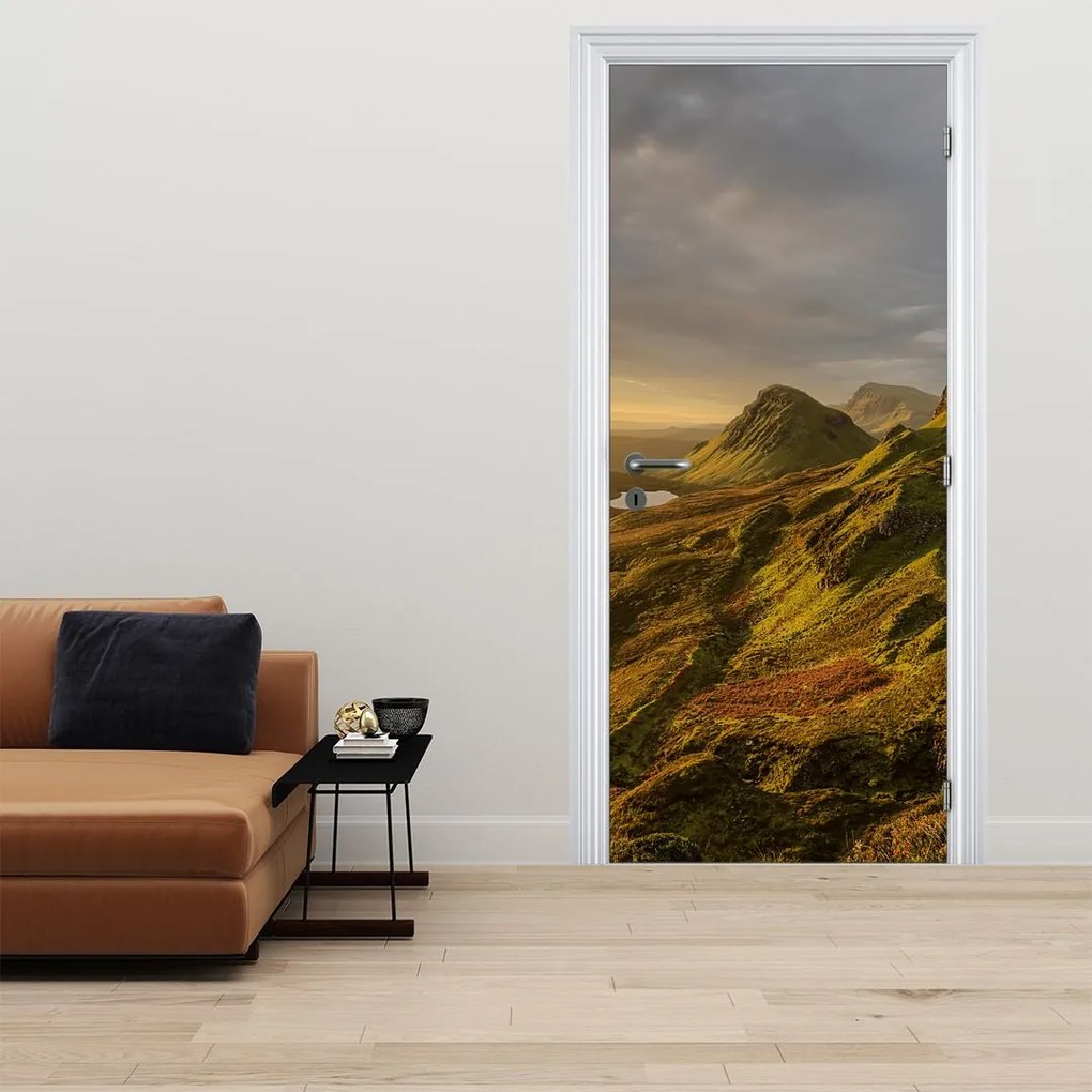 Fototapeta na drzwi - Góry (95x205cm)