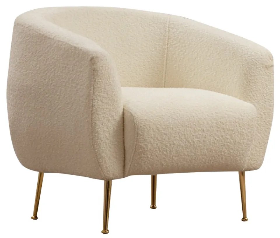 Fotel Eses Cream Bouclette