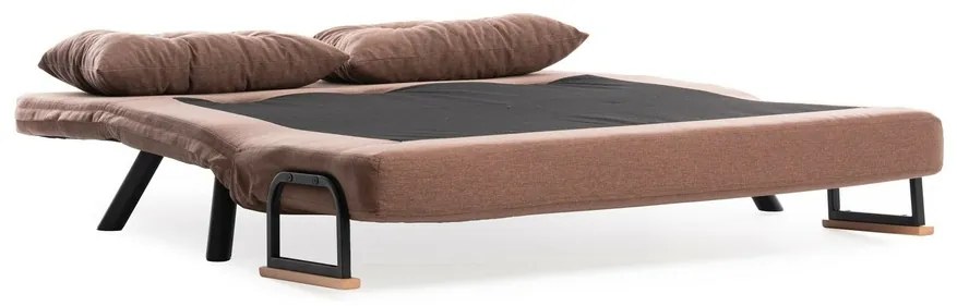 Sofa rozkładana Sando 2 jasny brąz
