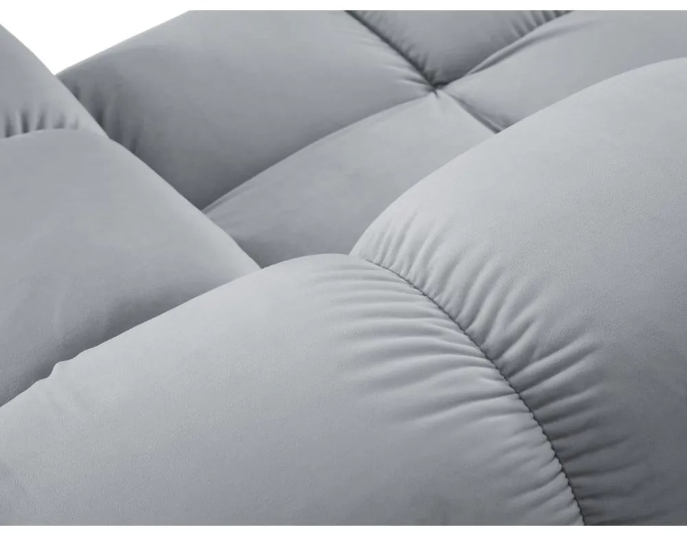 Jasnoniebieska aksamitna sofa 188 cm Bellis – Micadoni Home