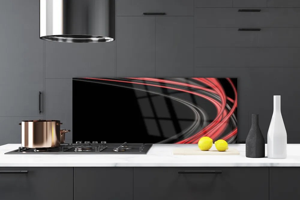 Szkło nad Blatem Geometryczny Porządek Barw