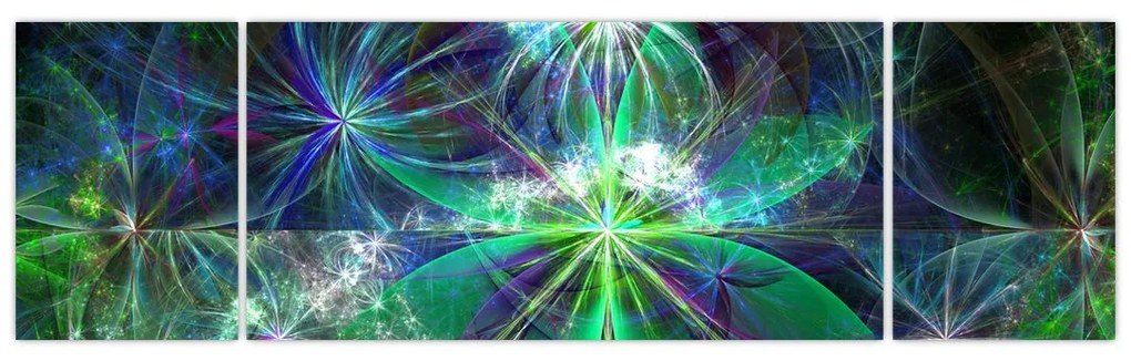Obraz - Abstrakcyjne kształty geometryczne (170x50 cm)