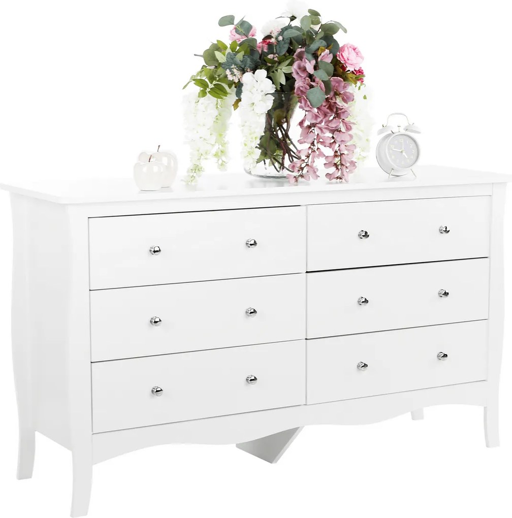 Komoda ETKIN, biała