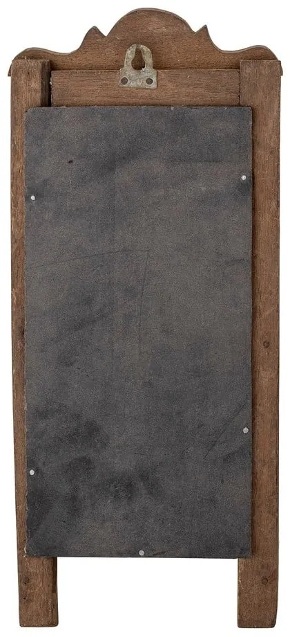 Lustro z drewnianą ramą ścienne 17,5x43 cm Sehar – Bloomingville