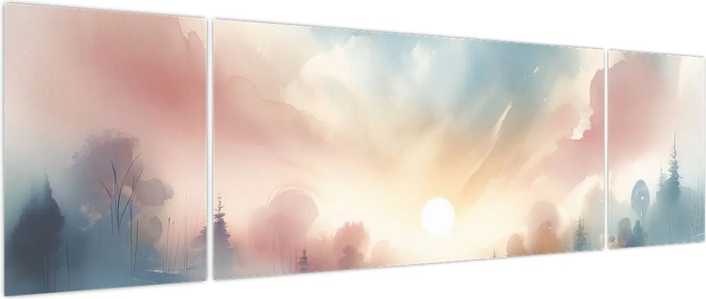 Obraz - Elegancki krajobraz (170x50 cm)