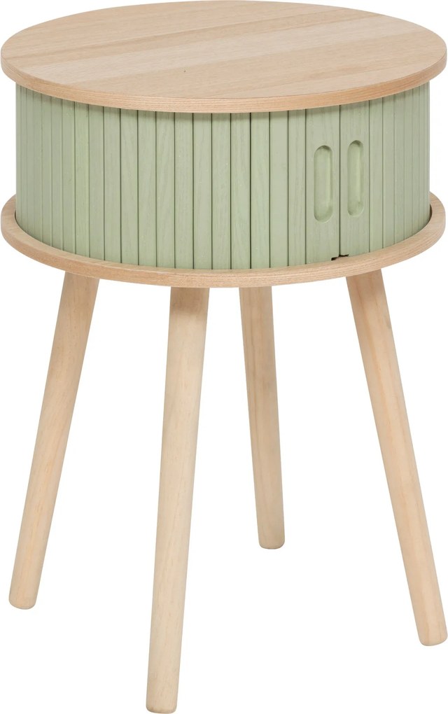 Szafka nocna NYSOS z 2 drzwiczkami, Ø 40 cm