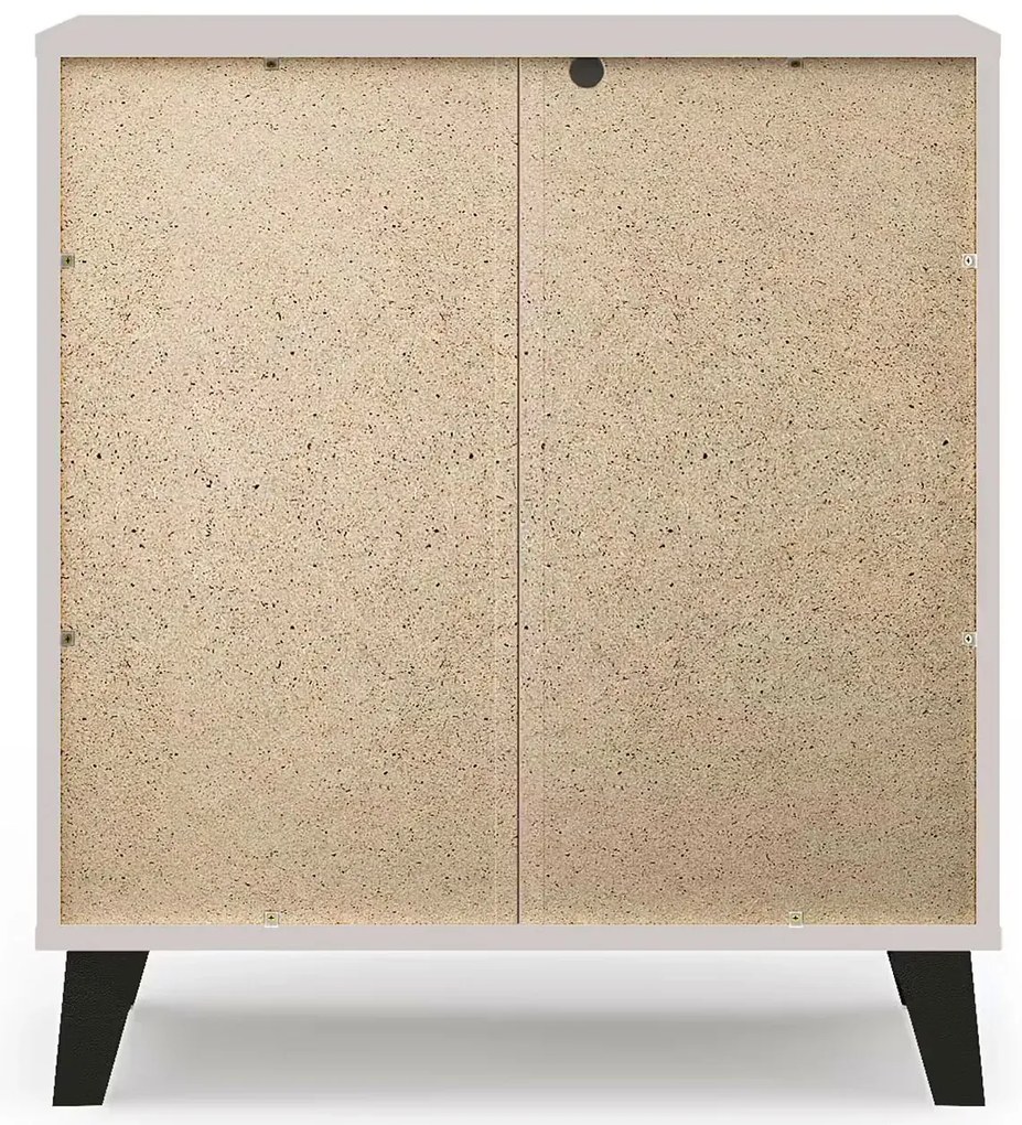 Komoda z 3 szufladami do przechowywania kaszmir + biały P4-K80