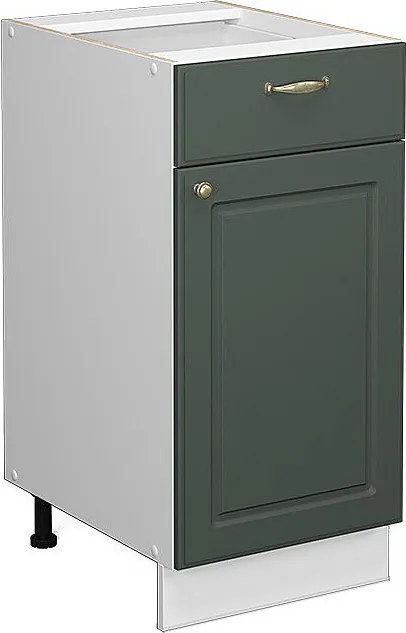 Szafka dolna do kuchni green gold country 40x51.6x82 fame-line