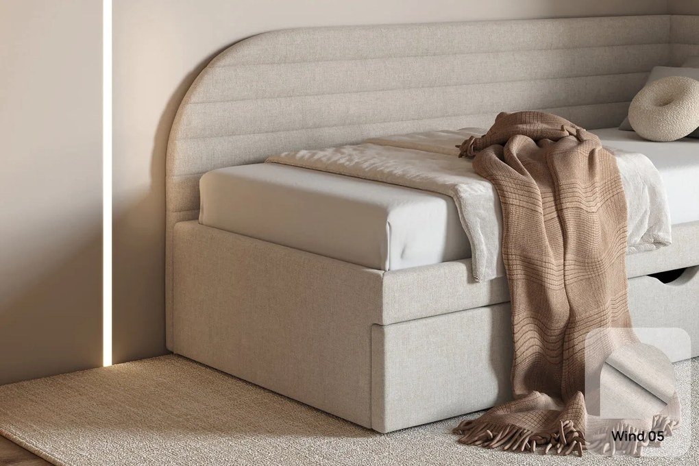 Łóżko Ammo z szufladą