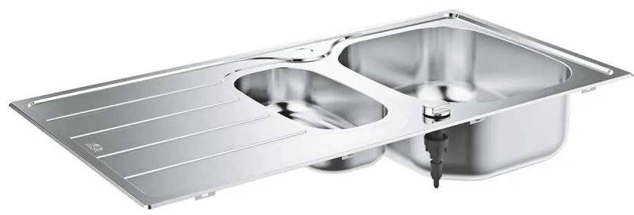 GROHE 31564SD1 - Zlewozmywak K200 965 × 500 mm, stal nierdzewna