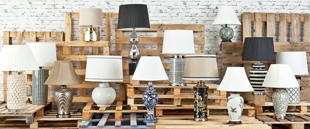 Lampa stołowa Sachico ceramiczna 85cm