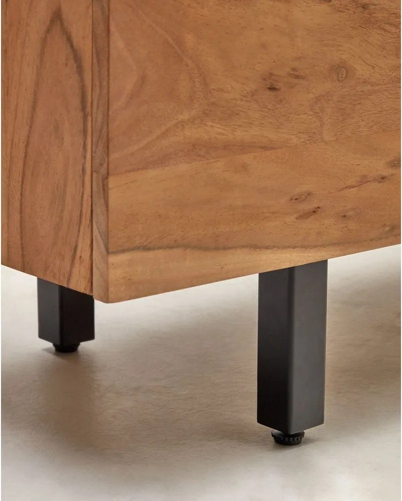 Komoda z litego drewna akacjowego w naturalnym kolorze 200x88x40 cm Uxue – Kave Home