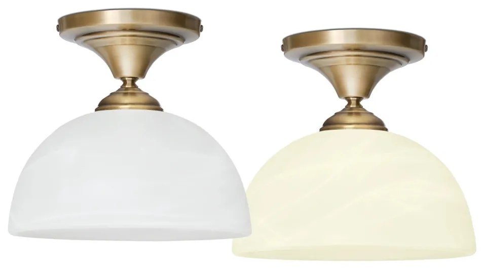 Mosiężna lampa przysufitowa M-PL1G25