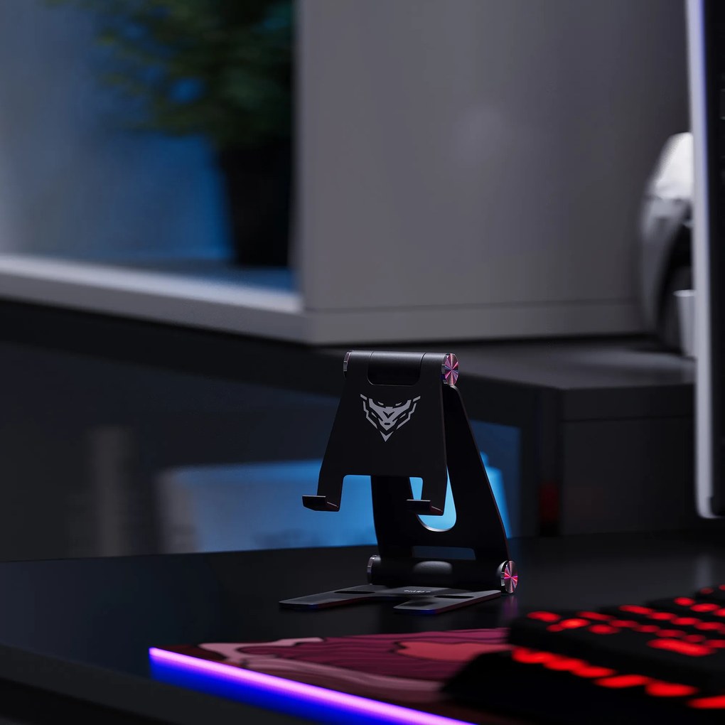 Aluminiowy stojak na telefon na biurko, podstawka pod tablet Diablo X-Dock